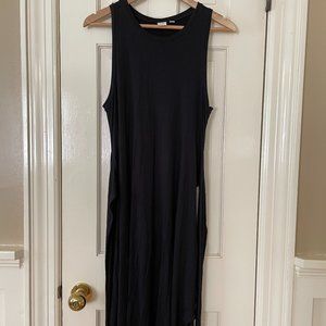 Gap - Black Wrap Maxi Dress